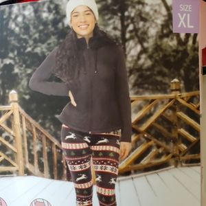 New Serra Ladies Ultra Plush Leggings Size XL